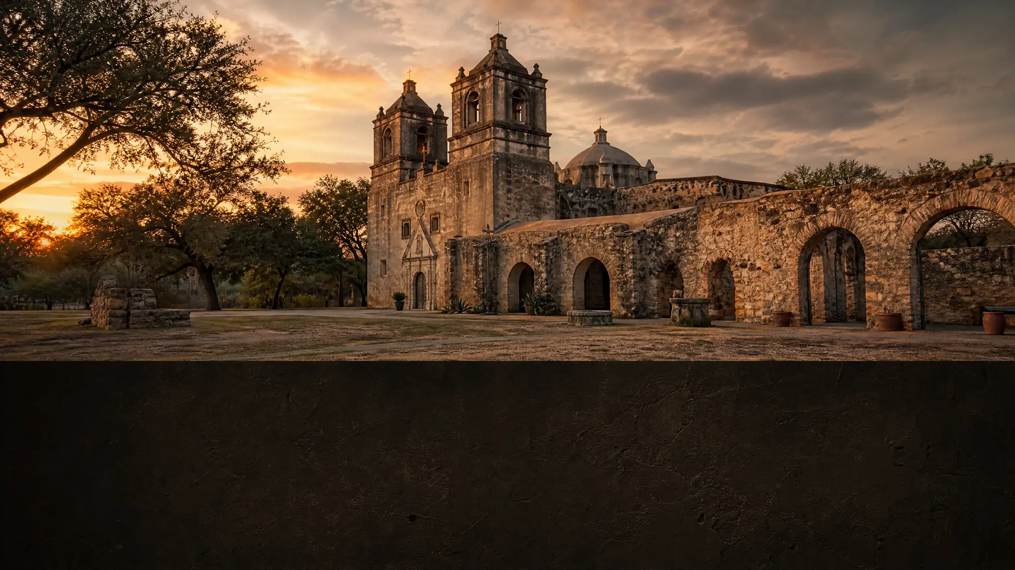 Explore four 18th-century Spanish frontier missions connected by an 8-mile trail south of downtown San Antonio.