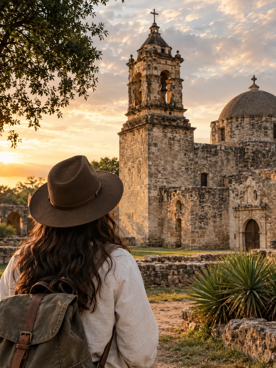 View at San Antonio Missions National Historical Park